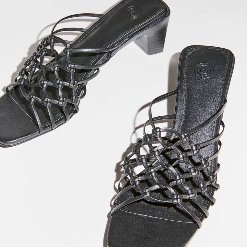 Urban Outfitters Leather Mule Sandal Heel
